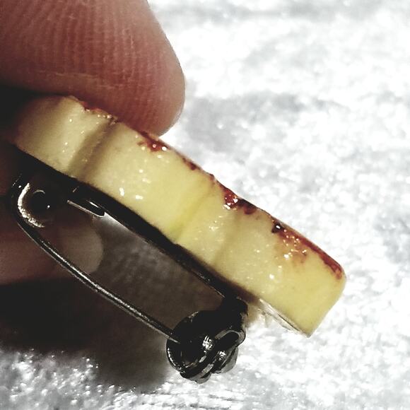 Butterfly 1"x1" orange, yellow, green and red 1.1902 - Picture 9 of 11